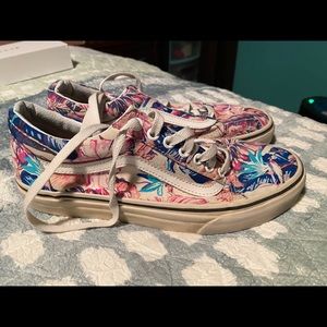 Floral vans